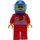 LEGO Octan Racing Bleu Casque avec Stars et Rayures Modèle Figurine