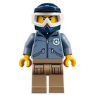 LEGO Off-Road Chase Dirt Bike Mężczyzna Officer Minifigurka