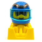 LEGO Off Road Racer - Blue and Yellow Minifigure