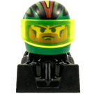 LEGO Off Road Racer - Green and Black Minifigure