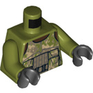 LEGO Olive Green 41st Elite Corps Trooper Minifig Torso (973 / 76382)