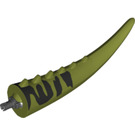 LEGO Olive Green Animal Tail (78433)