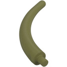 LEGO Olive Green Animal Tail End Section (40379)