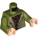 LEGO Olivgrün Bain Son of Bard (79016) Minifig Torso (973 / 76382)