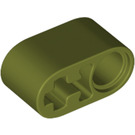 LEGO Olive Green Beam 2 with Axle Hole and Pin Hole (40147 / 74695)