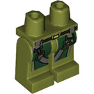 LEGO Olijfgroen Bistan Minifiguur Heupen en benen (3815 / 28512)