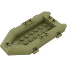 LEGO Olive Green Boat Inflatable 12 x 6 x 1.33 (30086 / 75977)