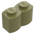 LEGO Vert Olive Brique 1 x 2 Log (30136)