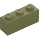 LEGO Olivově zelená Kostka 1 x 3 (3622 / 45505)