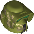 LEGO Vert Olive Corps Trooper Casque avec Elite Corps Trooper Camouflage (15311 / 47210)