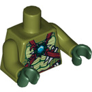 LEGO Verde oliva Cragger Torso (76382 / 88585)