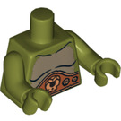 LEGO Olijfgroen Cyclops Torso (973 / 88585)