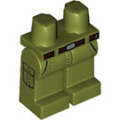 LEGO Olive Green Dino Tracker Minifigure Hips and Legs (3815 / 18261)