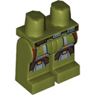 레고 올리브 그린 Jedi 기사 미니피규어 엉덩이와 다리 (3815 / 14744)