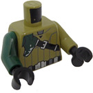 LEGO Olijfgroen Kanan Jarrus Torso (973 / 76382)