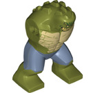 LEGO Olive Green Killer Croc Body (27017)