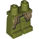 LEGO Olive Green Klatoonian Raider Minifigure Hips and Legs (3815 / 64849)