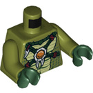 LEGO Olive Green Minifig Torso (973 / 76382)