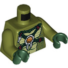 LEGO Olijfgroen Minifiguur Torso (973 / 76382)