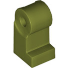 LEGO Olive Green Minifigure Leg, Left (3817)