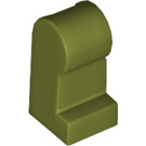 LEGO Olive Green Minifigure Leg, Right (3816)