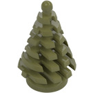 LEGO Olive Green Pine Tree (small) 3 x 3 x 4 (2435)