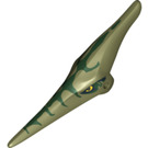 LEGO Olive Green Pteranodon Head (74302)