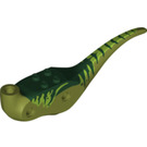 LEGO Olive Green Raptor Body (20998)