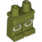 LEGO Verde oliva Resistance Ground Crew Minifigure Fianchi e gambe (3815 / 23844)