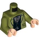 LEGO Olive Green Sirius Black Minifig Torso (76382)