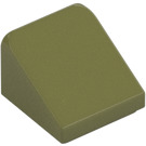 LEGO Olive Green Slope 1 x 1 (31°) (50746 / 54200)