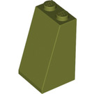 LEGO Olive Green Slope 2 x 2 x 3 (75°) Solid Studs (98560)