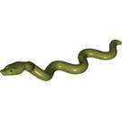 LEGO Olivgrün Snake mit Schwarz Augen (38801 / 39554)