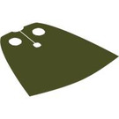 LEGO Olive Green Standard Cape with Regular Starched Texture (20458 / 50231)