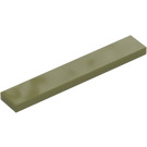 LEGO Olive Green Tile 1 x 6 (6636)