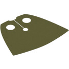 LEGO Olive Green Very Short Cape with Standard Fabric (99464 / 101646)