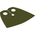 LEGO Olive Green Very Short Cape with Standard Fabric (99464 / 101646)
