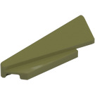 LEGO Olive Green Wedge 1 x 5 Spoiler Left (3388)