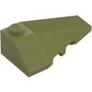 LEGO Olive Green Wedge 2 x 4 Triple Right (43711)