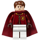 LEGO Oliver Wood mit Gryffindor Quidditch Uniform mit Robe Minifigur