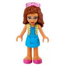 LEGO Olivia, Dark Azure Skirt Minifigur