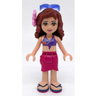 LEGO Olivia, Magenta Wrap Skirt Minifigur