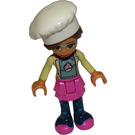 LEGO Olivia med Bakers Hatt Minifigur