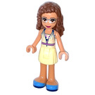 LEGO Olivia med Bright Lys Gul Kjole Minifigur