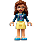 LEGO Olivia s Tmavě zelená Bunda Minifigurka