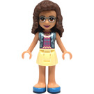 LEGO Olivia med Dark Rosa Topp Minifigur