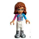 LEGO Olivia met Roze en Blauw Top Minifiguur