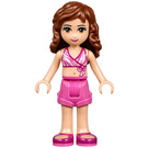 LEGO Olivia avec Rose Bikini Haut Minifigurine