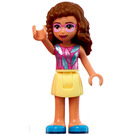 LEGO Olivia with Pink Feathers Top Minifigure