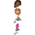 LEGO Olivia mit Pink Skirt und Sunglasses Minifigur